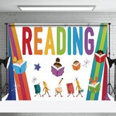 Lofaris Student Pencil Case Star World Book Day Backdrop